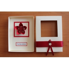 Kartka origami + pudeÅ‚ko